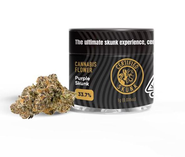 Certified Skunk Premium Indoor Flower Sunset Zkittlez 1g