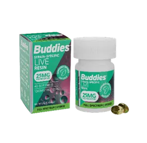 Buddies RSO Soft Gels Hybrid 25mg 40pk 1000mg