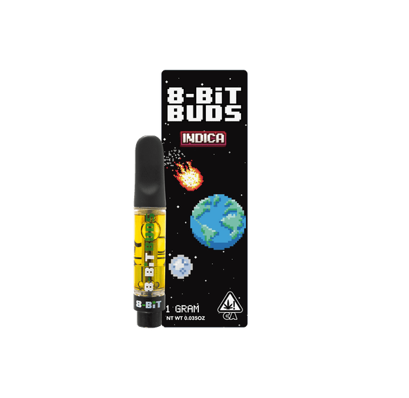 8 Bit Buds - Live Rosin Cart - 1g - Blue Zkittlez