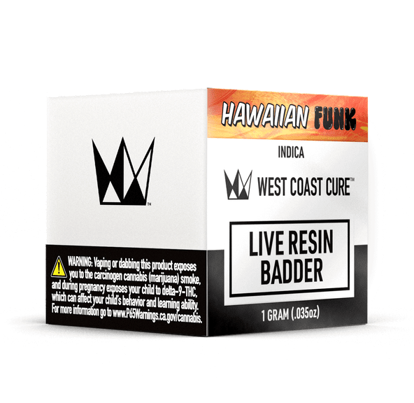 Hawaiian Funk - 1G Live resin Badder