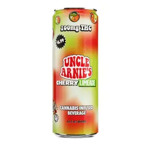 Uncle Arnie's Canned Beverage Cherry Limeade 100mg