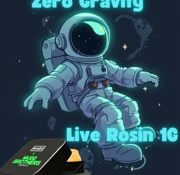 Badder: Zero Gravity (Live Rosin) - Haze X Mudd Brothers - 1G
