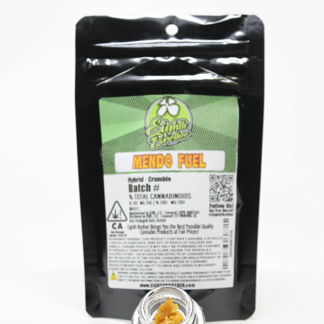 Eighth Brother - Crumble - 1g - Mendo Fuel