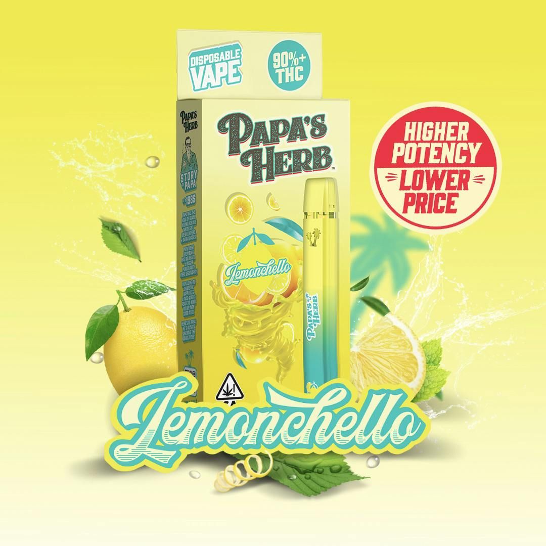 Papa's Herb - AIO Vape - 1g - Lemonchello