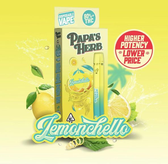 Papa's Herb - AIO Vape - 1g - Lemonchello
