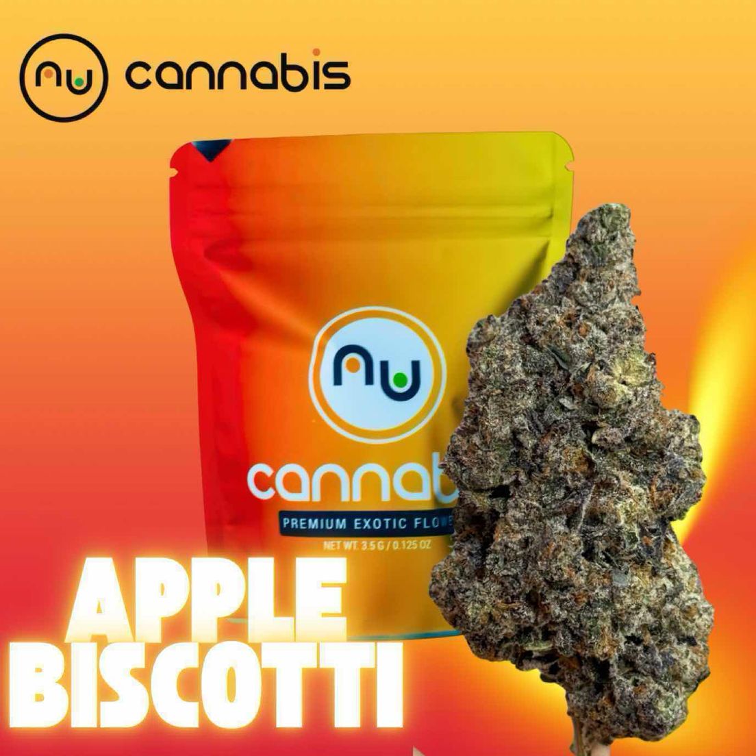 NuCannabis - APPLESCOTTI 3.5G - INDOOR PREMIUM CANNABIS