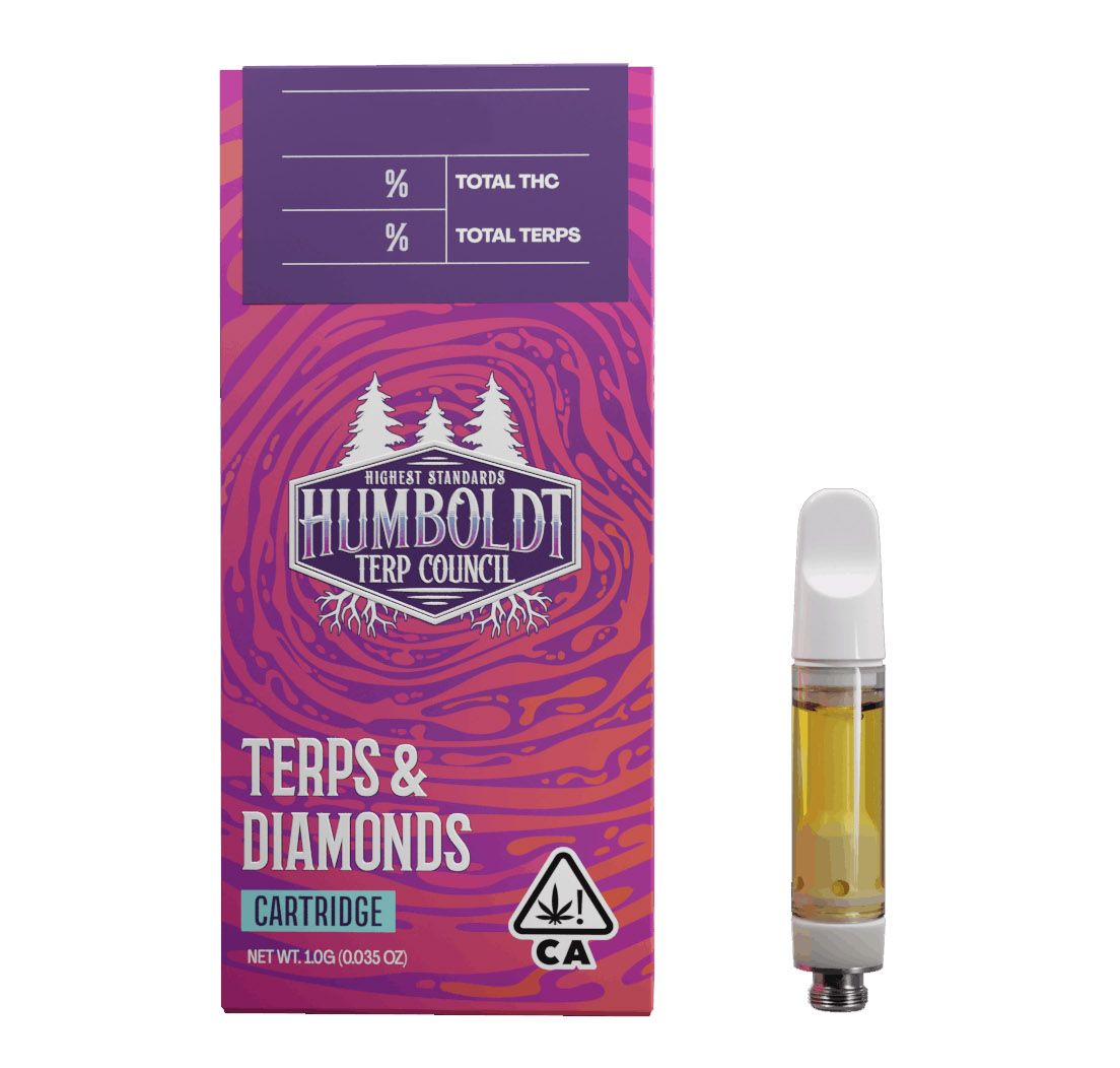 Humboldt Terp Council - 1g Live Resin Vape Cart - Lemon Peel