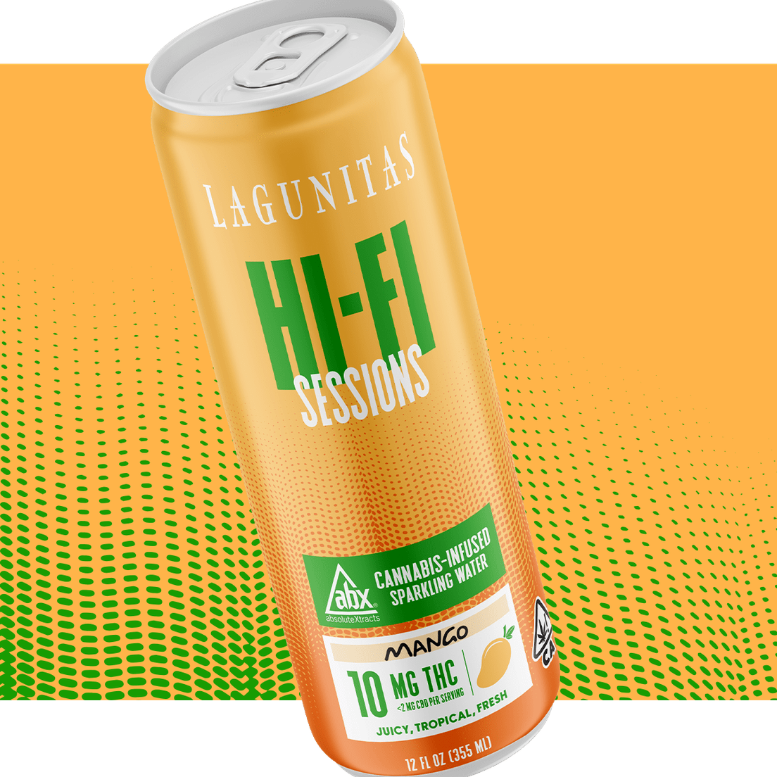 Lagunitas - Mango 10mg THC Hi-Fi Sessions Single Can