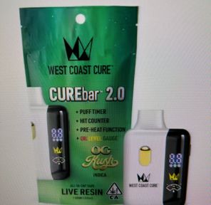 OG KUSH WCC CUREBar 1 g 2.0 All in One Live Resin