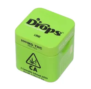 Drops - Lime - 2pk - 100mg