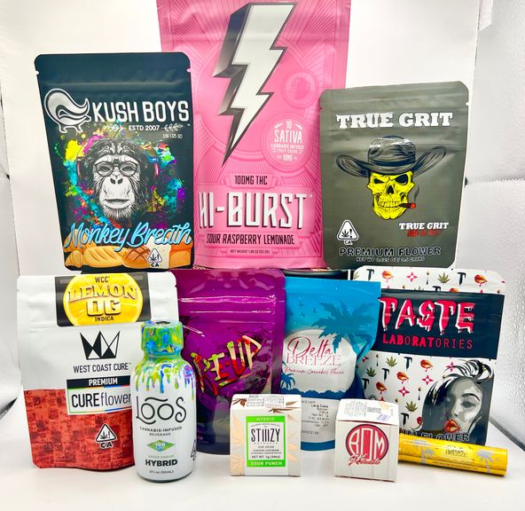 ***PICK 5 Deal!$99 Mix n'Match Any $45 1/8s, 1g Waxes(House Picks) &/OR 100mg Edibles (5 Items Total)