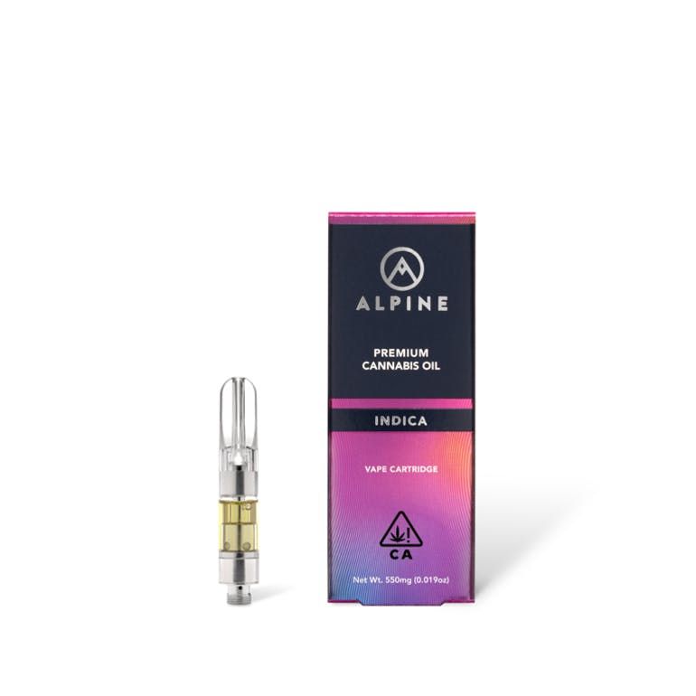 Alpine 550mg Premium THC Cartridge - Skywalker