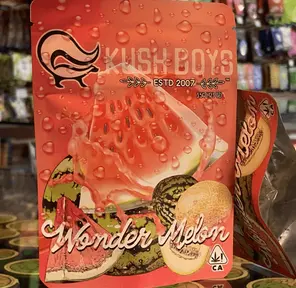Kush Boys - Wonder Melon (29.77%/Hybrid - Sativa Dominant) 3.5 g