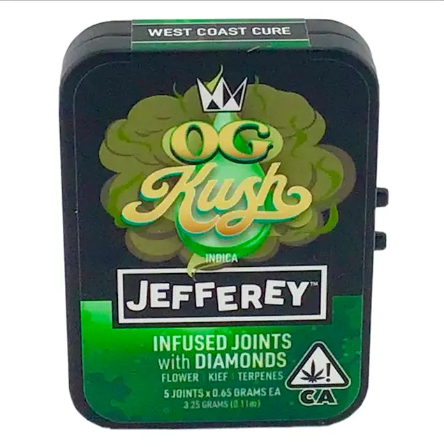OG Kush WCC .65 Jefferey infused 5 pack