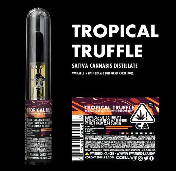 Korova - Tropical Truffle 1g vape