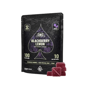 Blackberry Lemon | Indica - Solventless Live Rosin Gummies