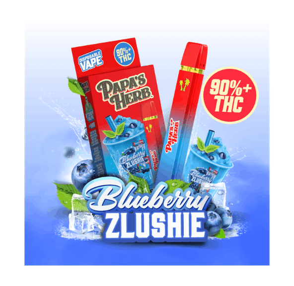 Papa's Herb - AIO Vape - 1g - Blueberry Zlushie