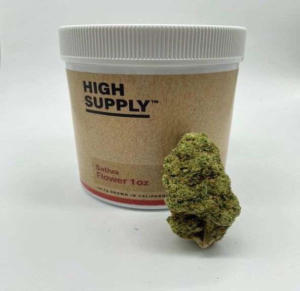 Donkey Fuel (sativa) - 28g INDOOR Flower (THC 27%) by High Supply