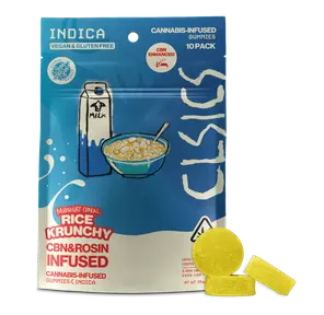 CLSICS | Gummies | 10pc | Rosin | THC/CBN | Midnight Cereal | Rice Krunchy