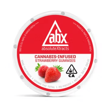 [ABX] Gummies - 100mg - Strawberry