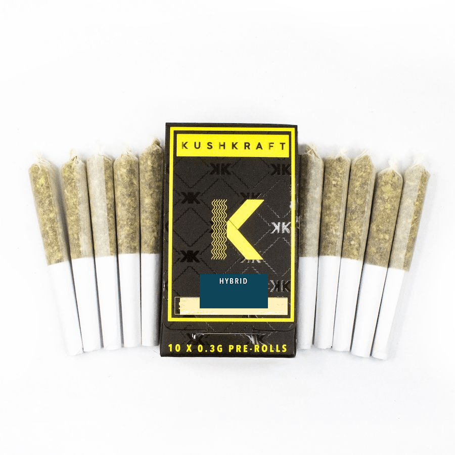 Pink OG Premium Hybrid 10x.3g Spliffy's Pre-Rolls by KushKraft