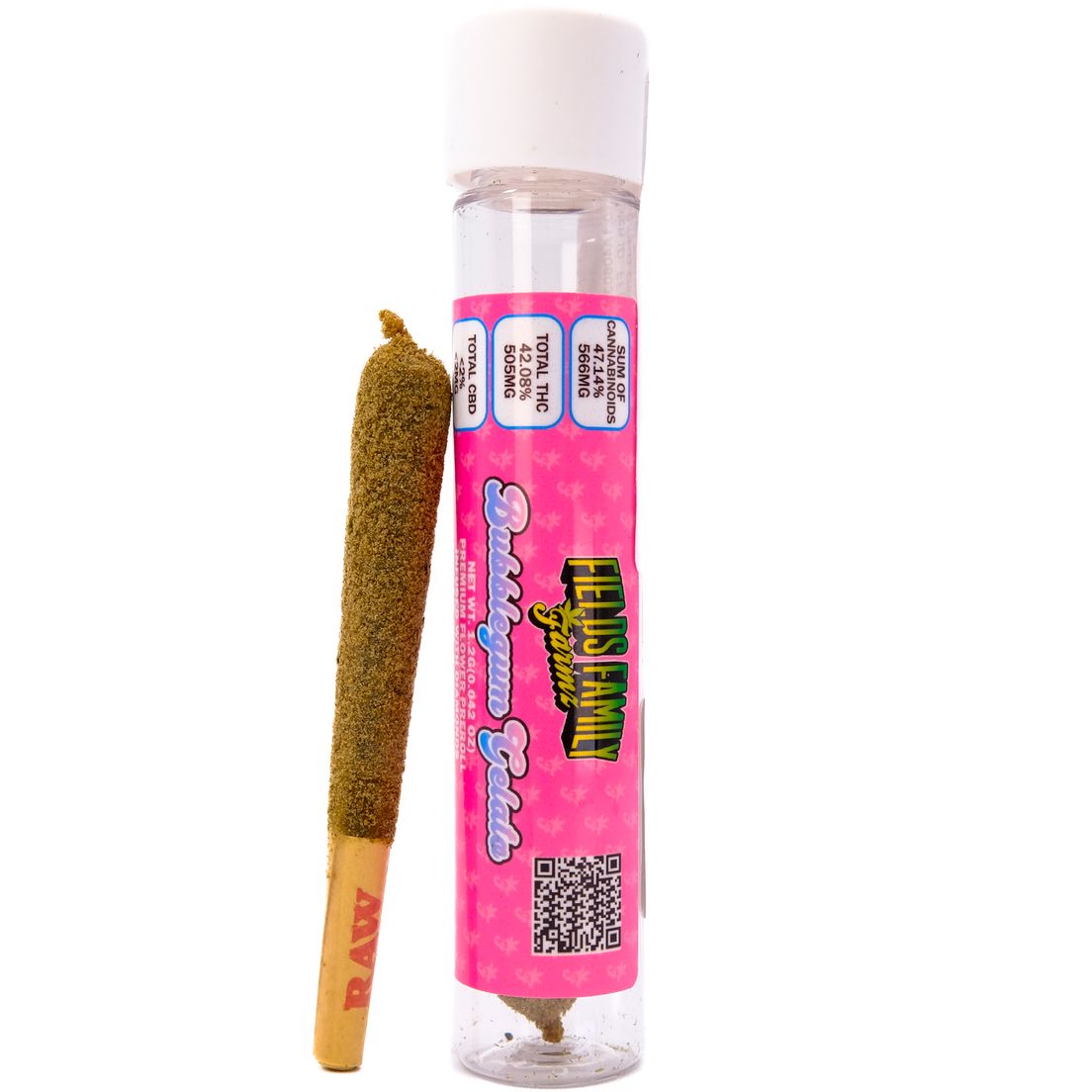 Fields Family Farmz - Bubblegum Gelato 3x Infused Preroll 1.2g