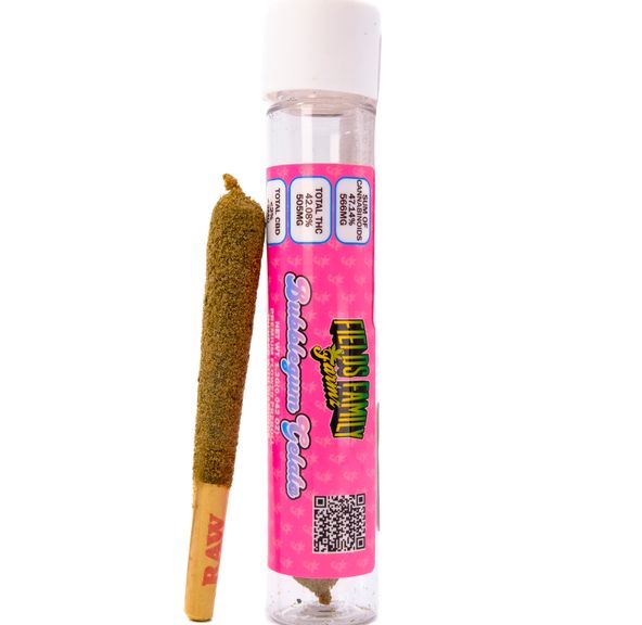 Fields Family Farmz - Bubblegum Gelato 3x Infused Preroll 1.2g