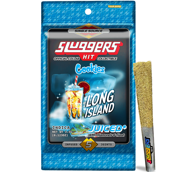 Sluggers - Long Island Infused Prerolls 5pk - 3.5g