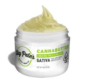 Big Pete's Cannabutter Sativa 1000mg
