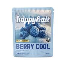 HAPPY FRUIT - BERRY COOL - ROSIN GUMMIES - 100MG - INDICA