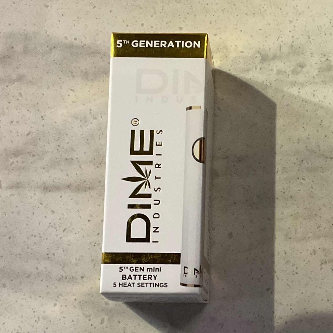 Dime Industries - White Mini V5 Battery