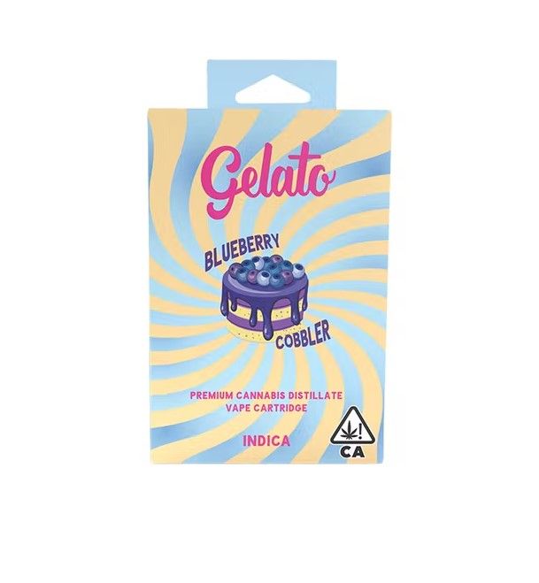 Gelato Flavor Cartridge Blueberry Cobbler 1g