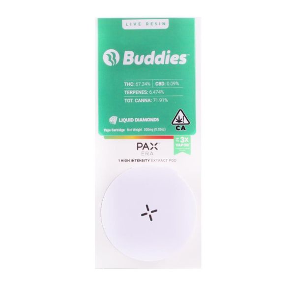 Buddies - PAX Pod - Strawberry Poison - .5g