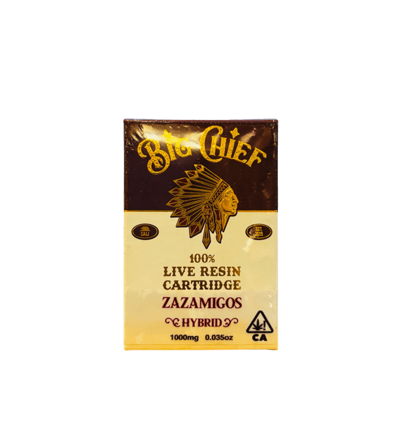 Big Chief - Zazamigos 1g Live Resin Cartridge