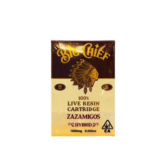 Big Chief - Zazamigos 1g Live Resin Cartridge