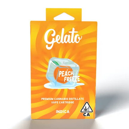 Gelato Flavor Cartridge Peach Freeze 1g