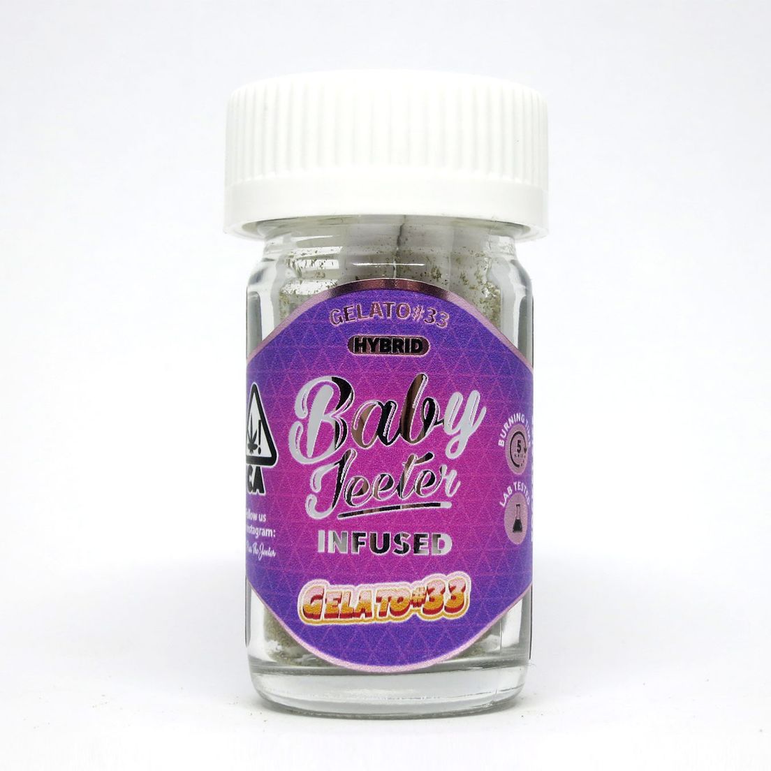 BABY Jeeter Infused 5pk Gelato #33