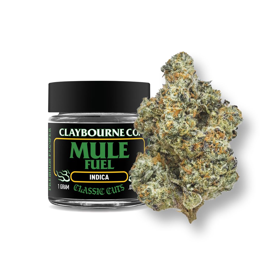 Claybourne | Flower | 1g | Mule Fuel