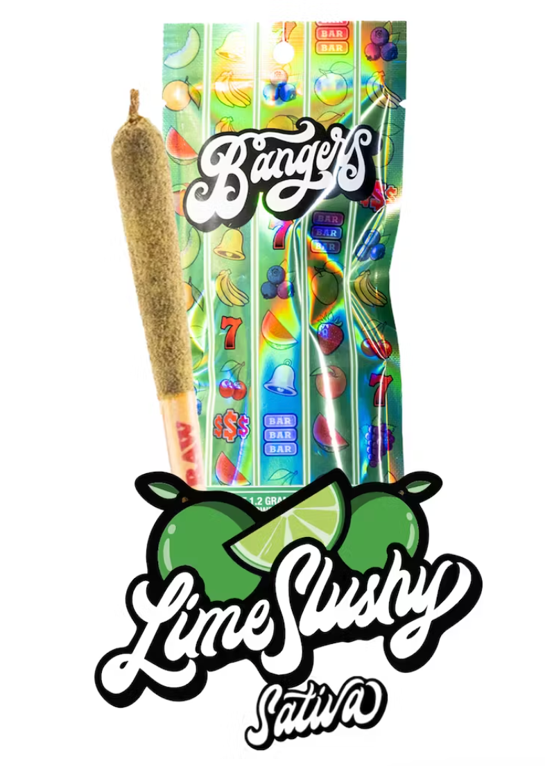 Bangers - Lime Slushy Infused Preroll - 1.2g