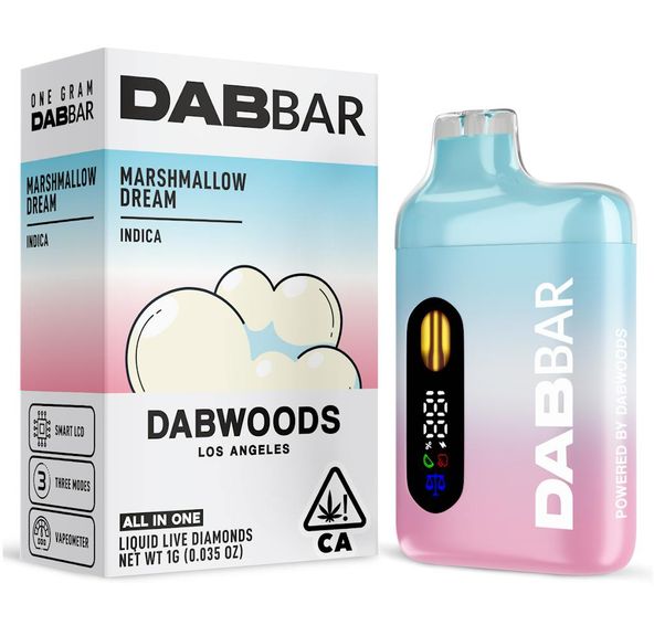 Dabwoods - Dab Bar Liquid Diamond - Marshmallow Dream 1g