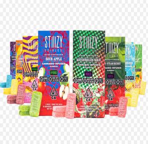 STIIIZY Edibles - Sour Strawberry - 100mg