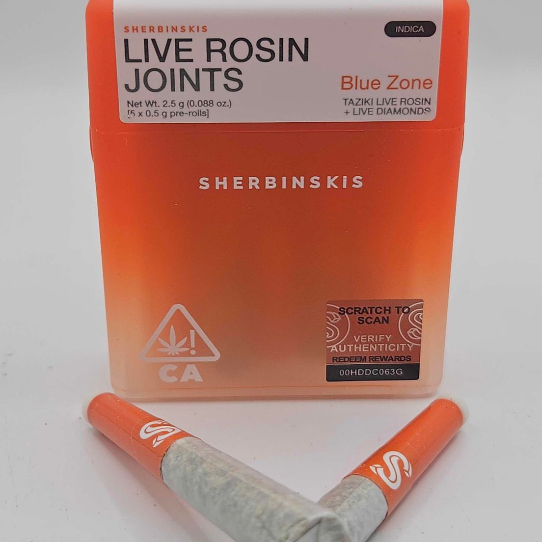 Mini Sherbinskis - Pre-Rolls - Blue Zone - 5ct
