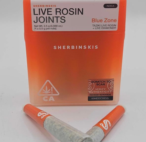 Mini Sherbinskis - Pre-Rolls - Blue Zone - 5ct