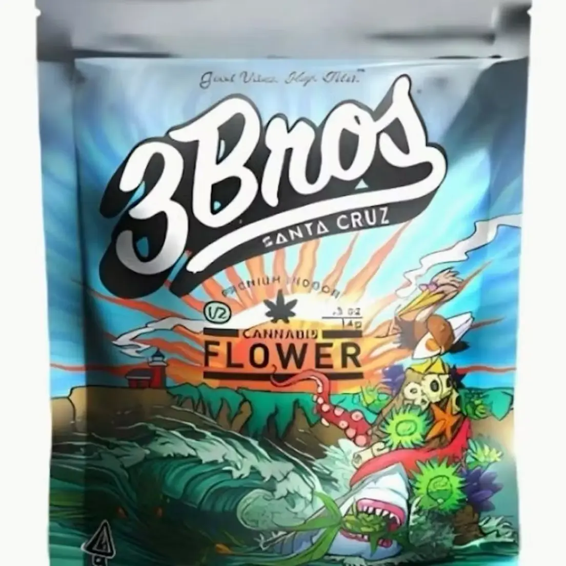 3 Bros | Indoor Flower | 28g | Orange Diesel | Sativa