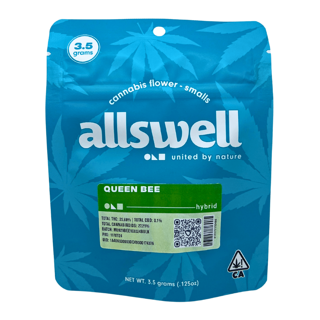 Allswell - Queen Bee Smalls Flower Indica 3.5g