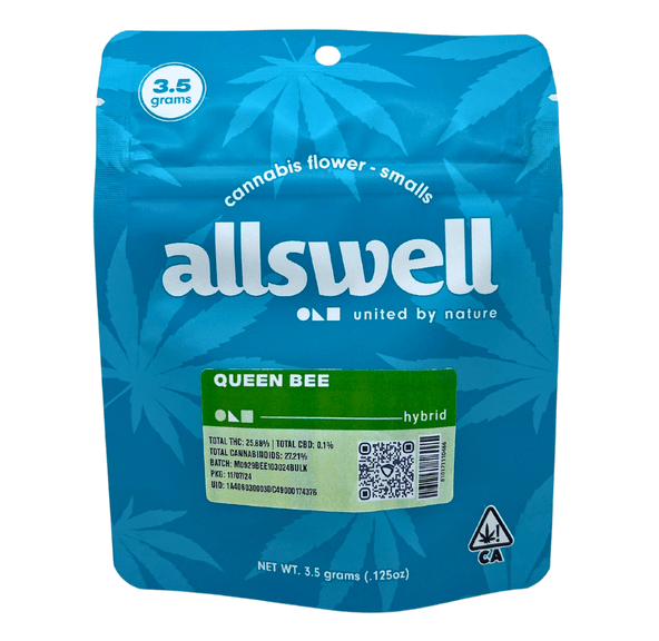 Allswell - Queen Bee Smalls Flower Indica 3.5g