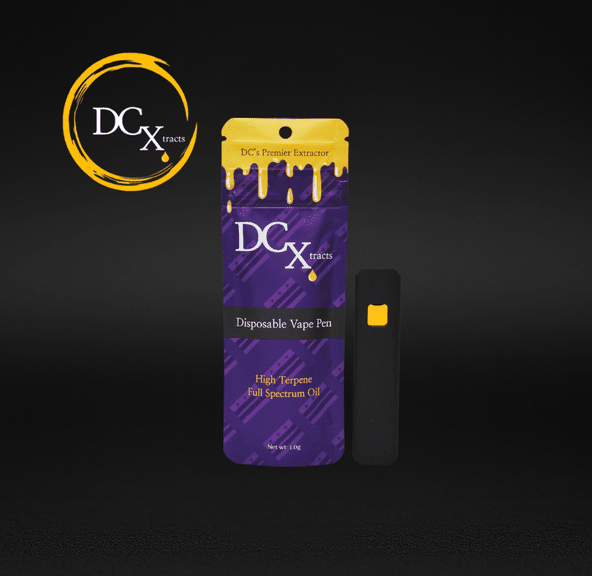 DCXtracts | Royal Crumble | Full Spectrum Disposable CO2 Vape Cartridge | 1g | Hybrid