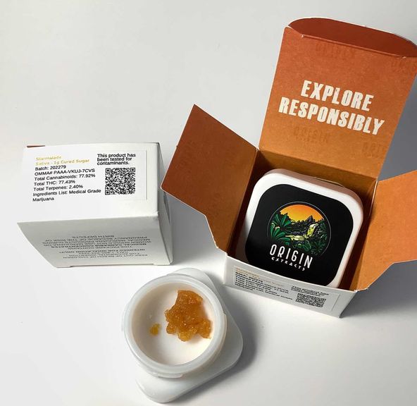 Origin Extracts 1g Cured Sugar Starmalade