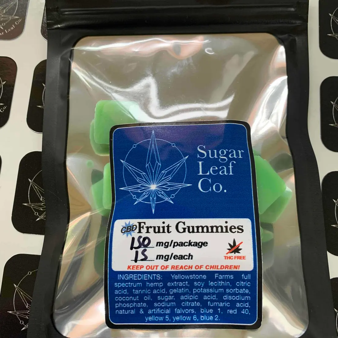 CBD 10mg Gummies 150mg (15 pack)