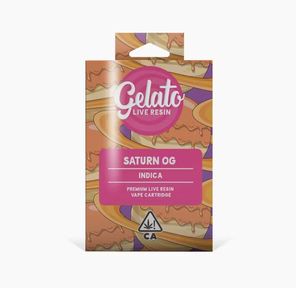 Gelato Live Resin Cartridge Saturn OG 1g